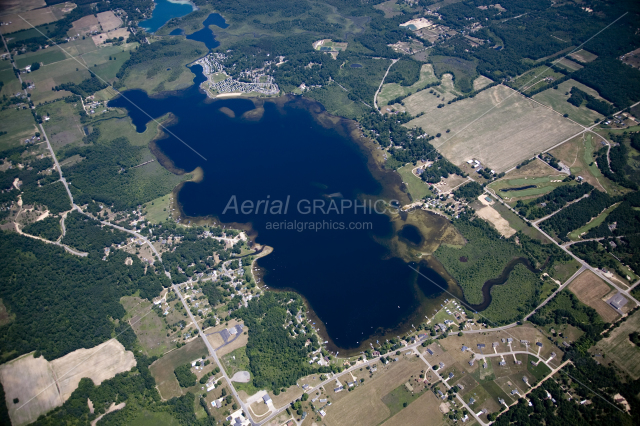 Lincoln Lake in Kent County, Michigan